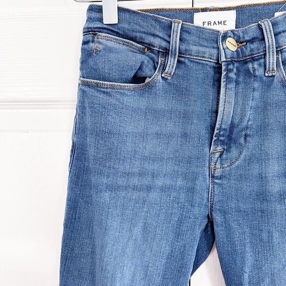 Frame Le High Skinny Jeans in Hart - Picture 4 of 9